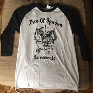 Motörhead "Ace of Spades" baseball tee